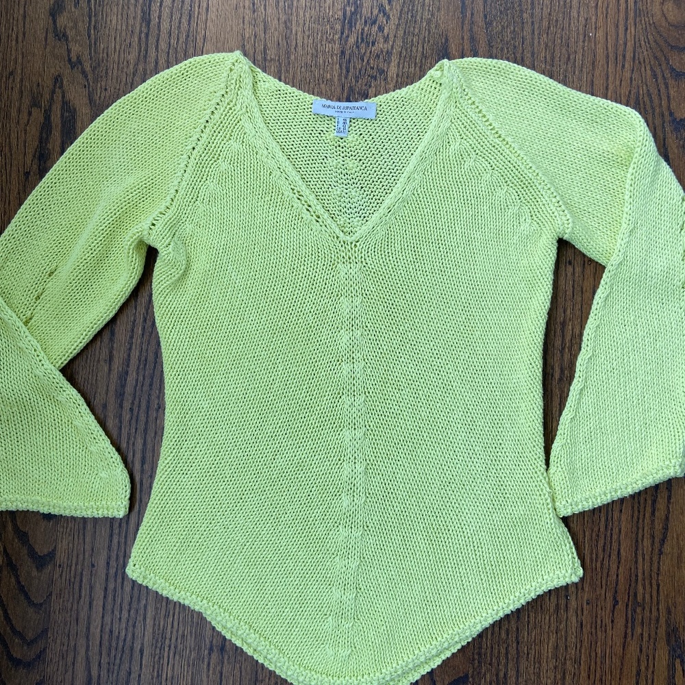 Maria di Ripabianca Italian Cotton Sweater